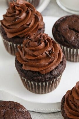 Chocolate Cupcakes with icing